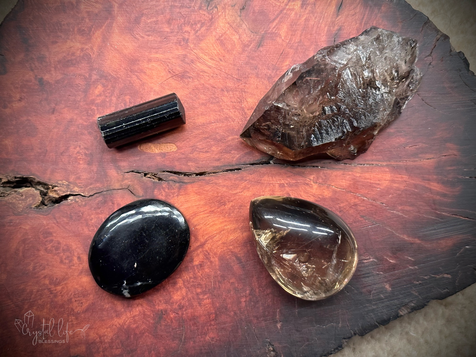Black Tourmaline vs. Smoky Quartz: An Empath’s Guide
