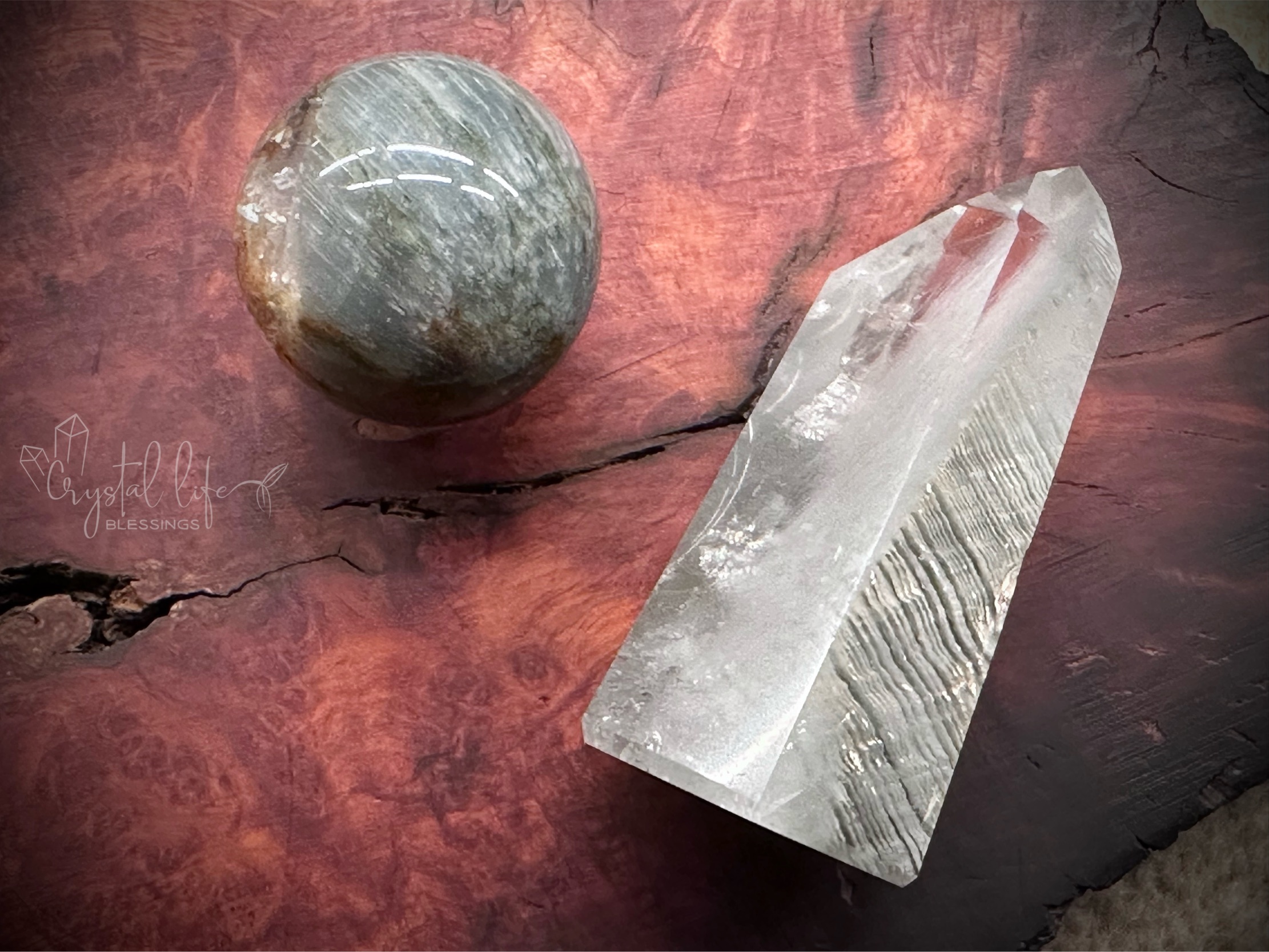 Quartz (Amphibole, Blue) / Blue Amphibole Quartz