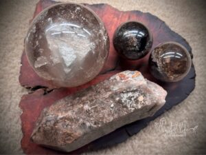 Quartz (Smoky Lodolite) / Smoky Lodolite Quartz