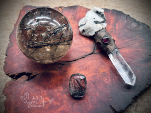 Quartz (Tourmalinated) / Tourmalinated Quartz